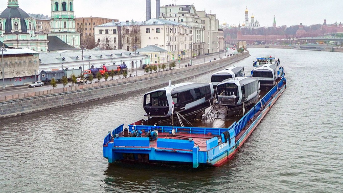 Московский речной флот пополнили четыре электросудна
