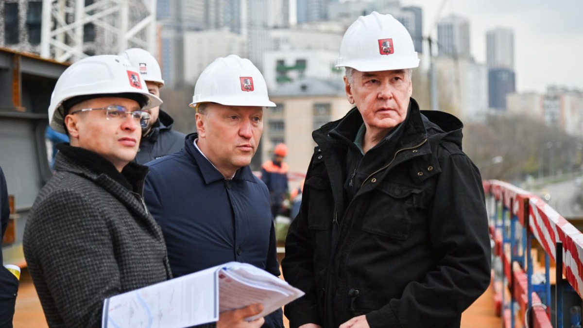 Собянин рассказал о строительстве моста через Москву-реку на западе столицы