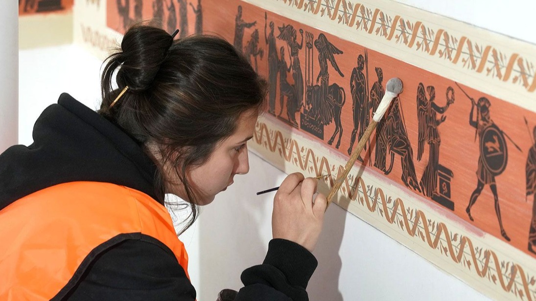 Сюжеты в греческом стиле воссоздадут в Голубой гостиной Покровское-Стрешнево