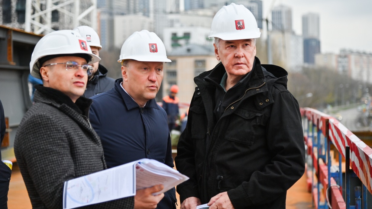 Сергей Собянин: Открыли дорогу на пять месяцев раньше