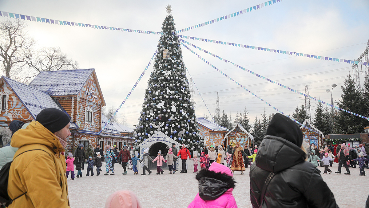 «Зима в Москве»: в каких столичных парках Дед Мороз поздравит детей с праздником