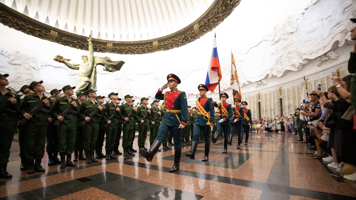 Новобранцы Преображенского полка примут присягу в Музее Победы