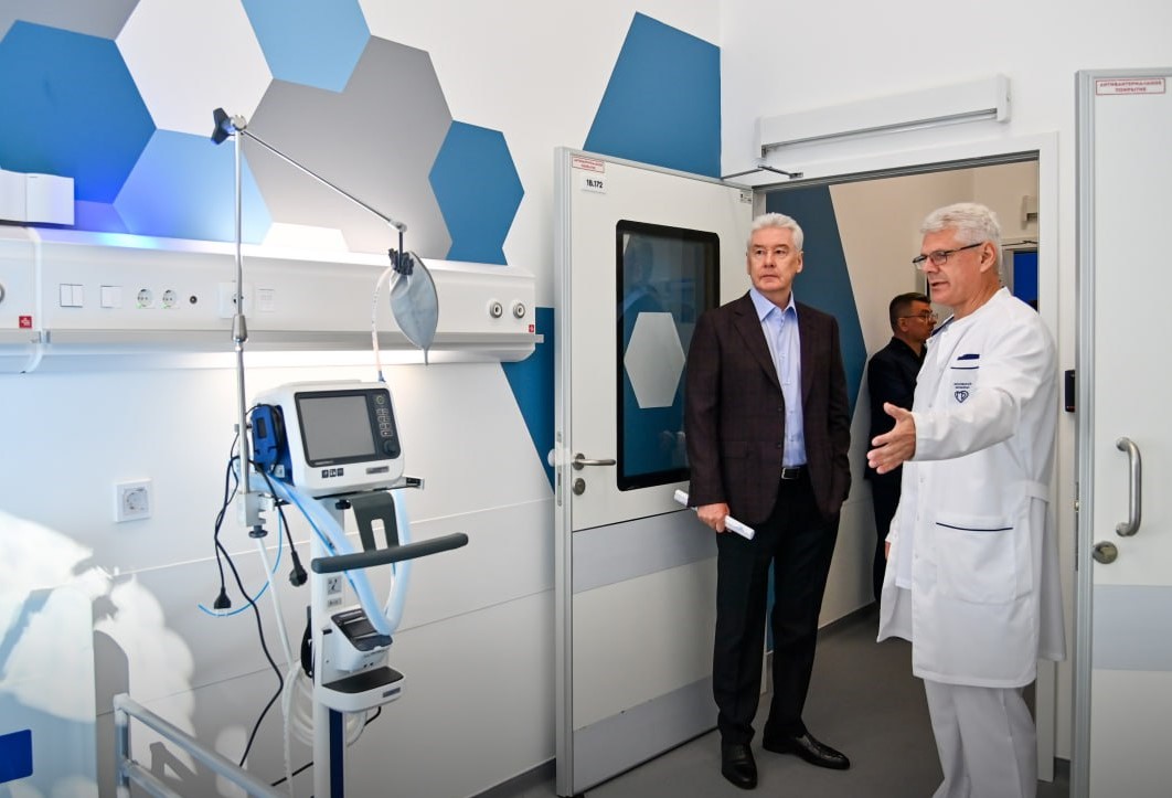 Собянин сообщил об открытии нового комплекса ИКБ № 1 на Волоколамском шоссе
