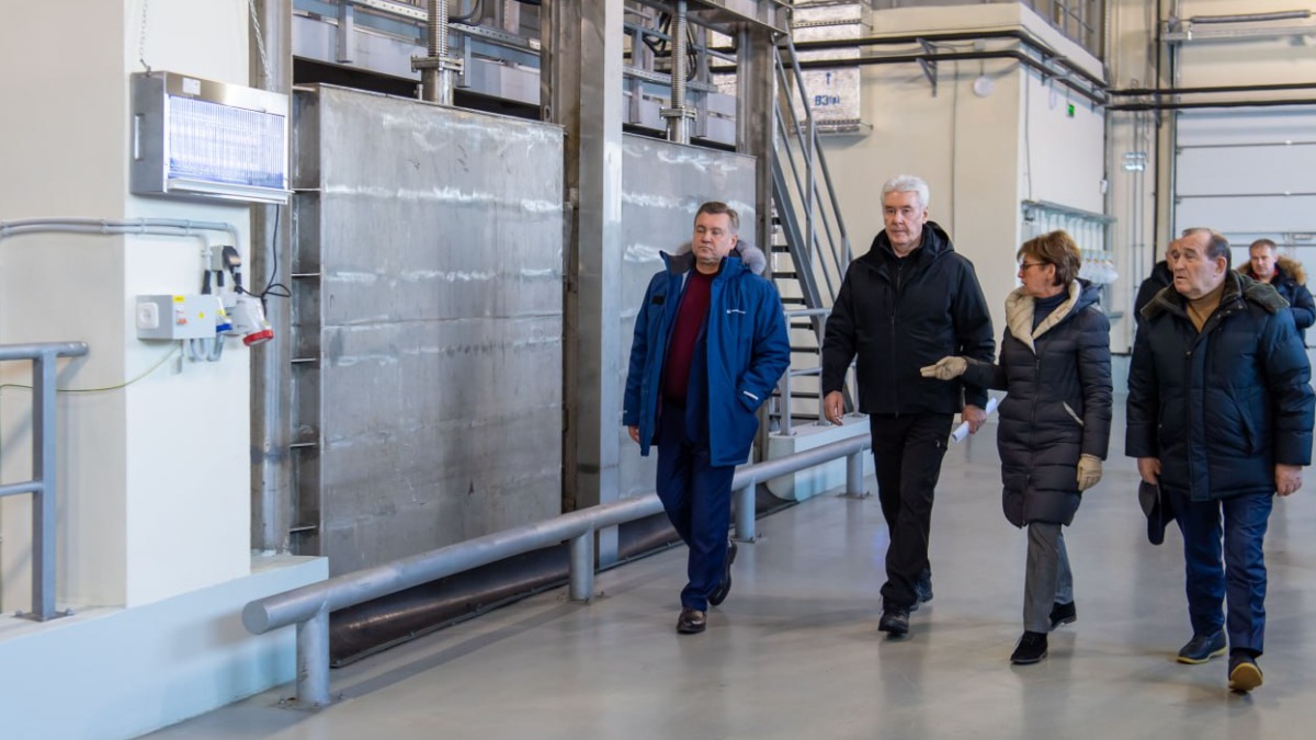 Сергей Собянин рассказал о реконструкции Люберецких очистных сооружений