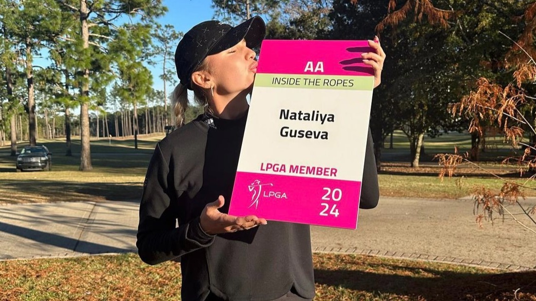 Гольфистка Гусева стала первой россиянкой, которая сыграет в туре LPGA
