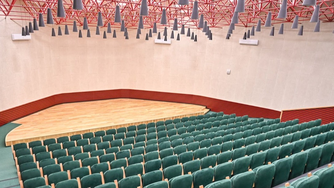 Залу 100 фонарей Московского дворца пионеров вернули исторический облик