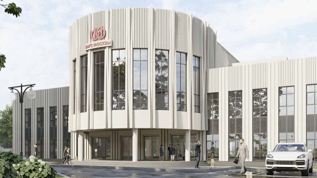 Дворец бракосочетания в виде свадебных колец начали строить в Митине