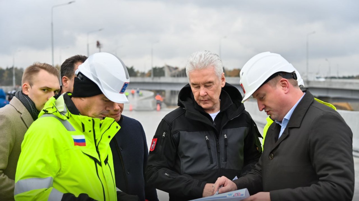 Собянин сообщил, что Южную рокаду планируют достроить в 2024 году