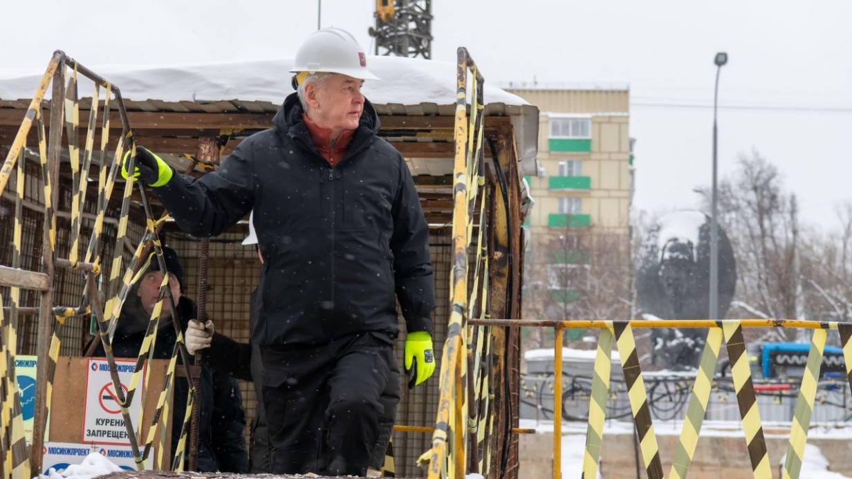 Собянин: В зоне притяжения будущей Троицкой линии проживают более 1,5 млн человек