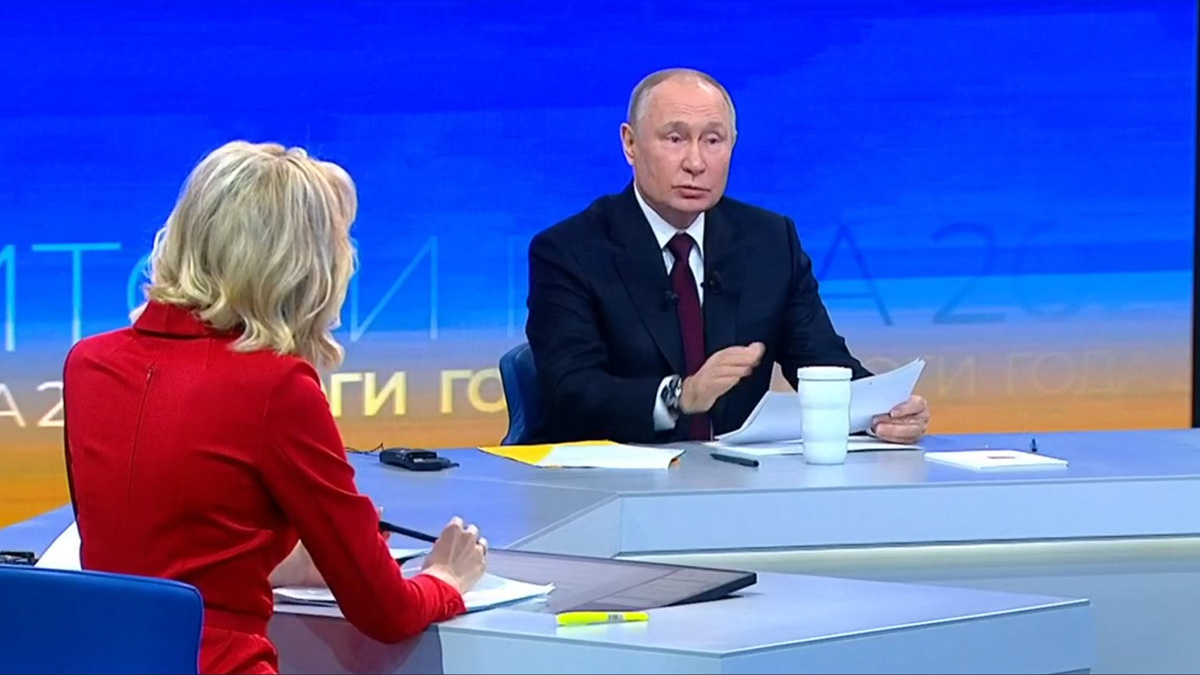 Путин: Мир будет тогда, когда Россия достигнет своих целей в спецоперации