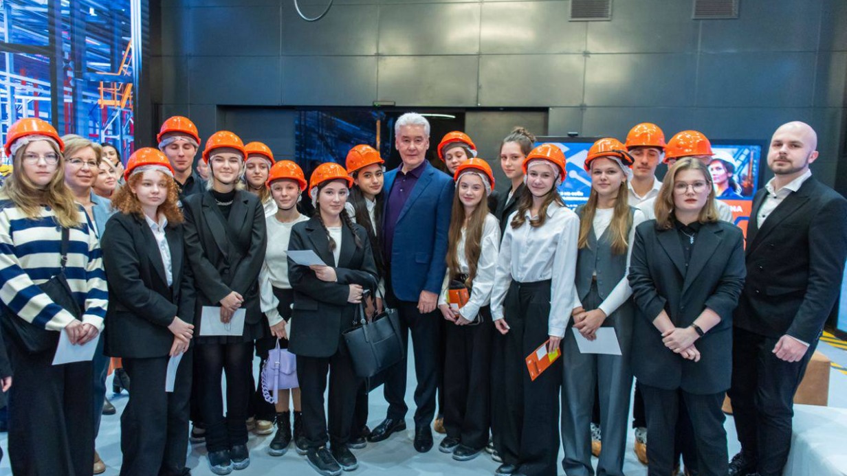 Сергей Собянин открыл центр «Профессии будущего»