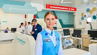 Флагманские центры, а также поликлиники принимают жителей