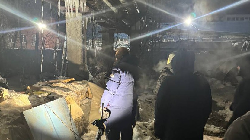 Аварийно-восстановительные работы в котельной Климовского патронного завода