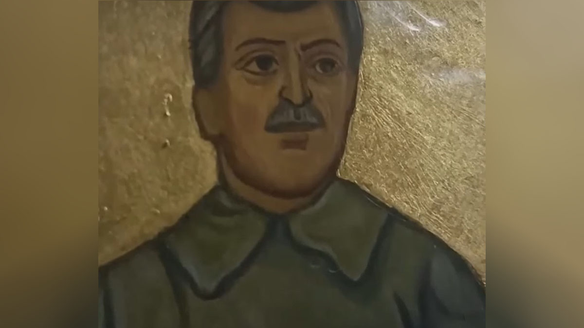 Патриархия Грузии призвала переписать икону с изображением Сталина