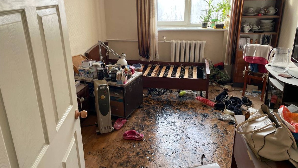 Стала известна причина гибели пенсионерки при пожаре на севере Москвы