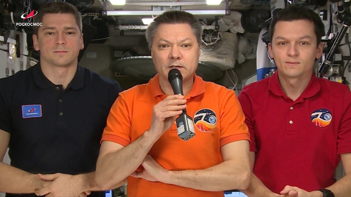 На МКС поддержали акцию в честь 80-летия снятия блокады Ленинграда