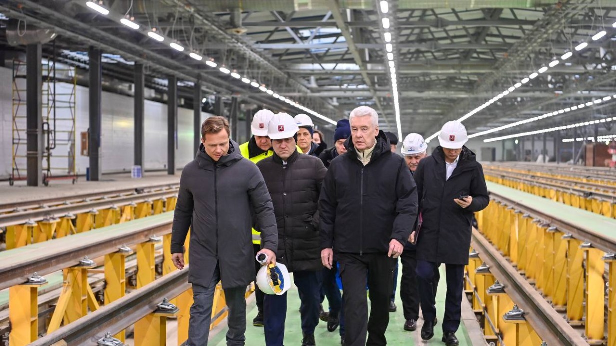 Собянин: Завершаем строительство электродепо «Южное» Замоскворецкой линии метро