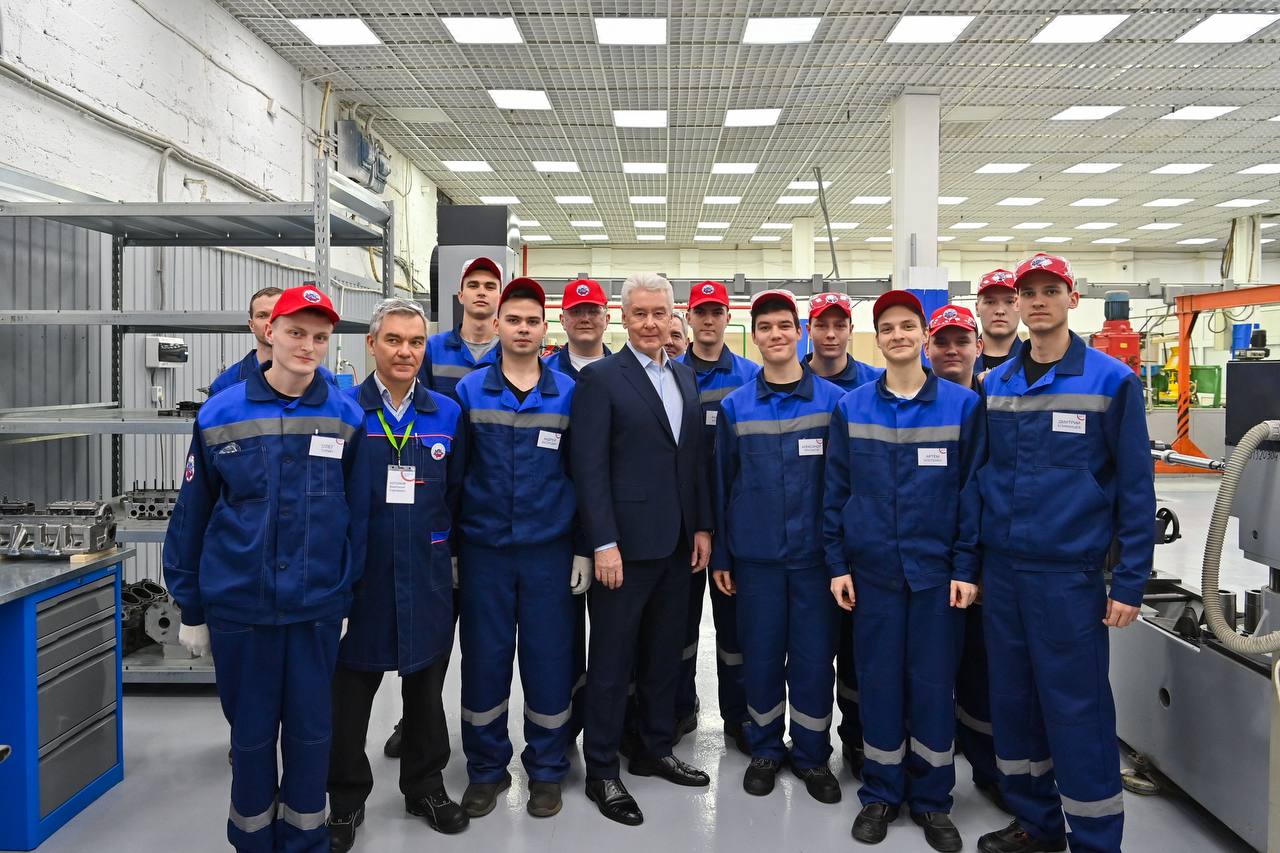 Собянин: Увеличение на 50% числа мест в колледжах полностью удовлетворит спрос москвичей