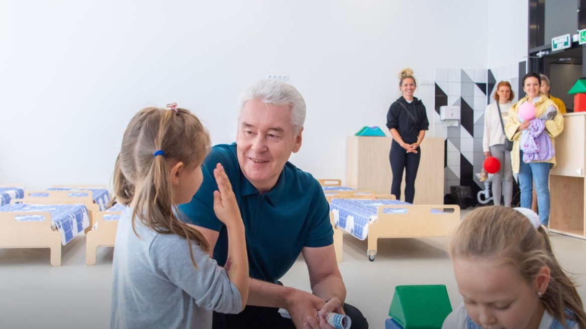 Собянин: Более 400 детских садов построили в Москве с 2011 года