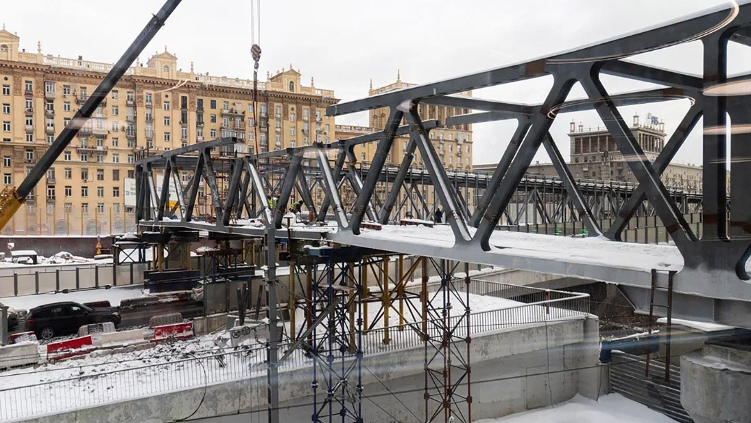 Новый мост на вокзале Кутузовская сделает пересадку из метро на МЦД быстрее