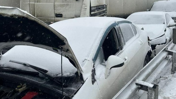 Крупное ДТП с участием 29 машин произошло в подмосковном Ступине