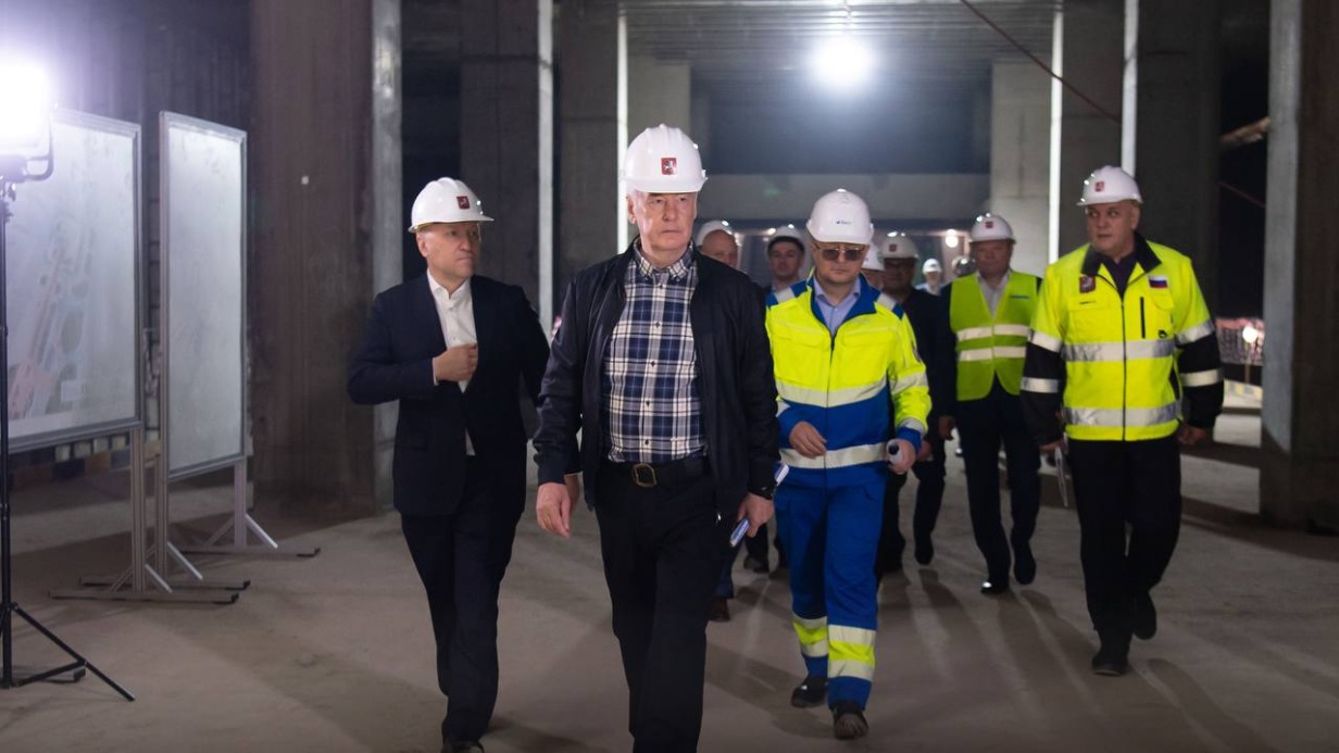 Собянин рассказал, как сейчас строится московское метро
