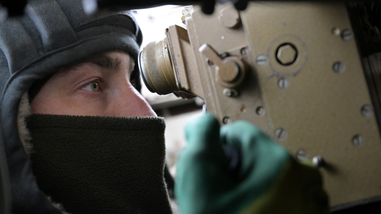 Командир экипажа танка Т-62 2-го армейского корпуса группировки войск «Юг» на северском направлении