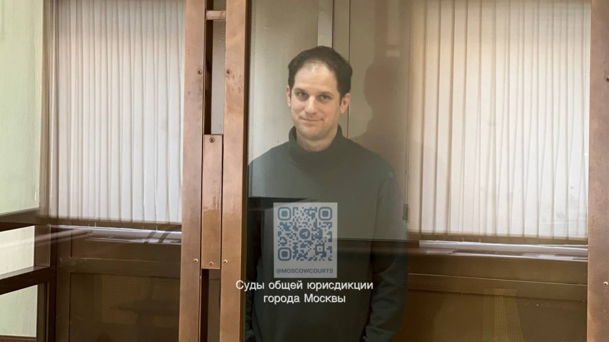 Мосгорсуд оставил журналиста WSJ Гершковича под стражей