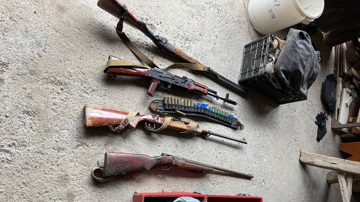  Склад оружия нашли в доме пенсионера из Северной Осетии