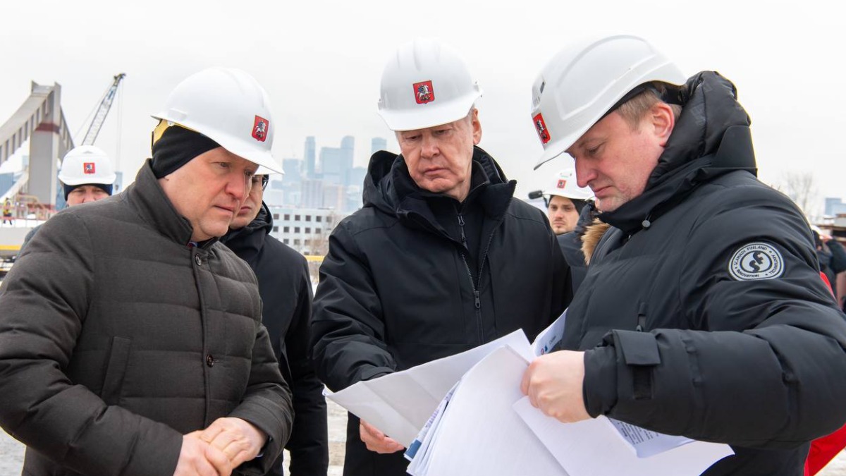 Собянин: Мост между Мневниковской и Филевской поймами достроим в этом году