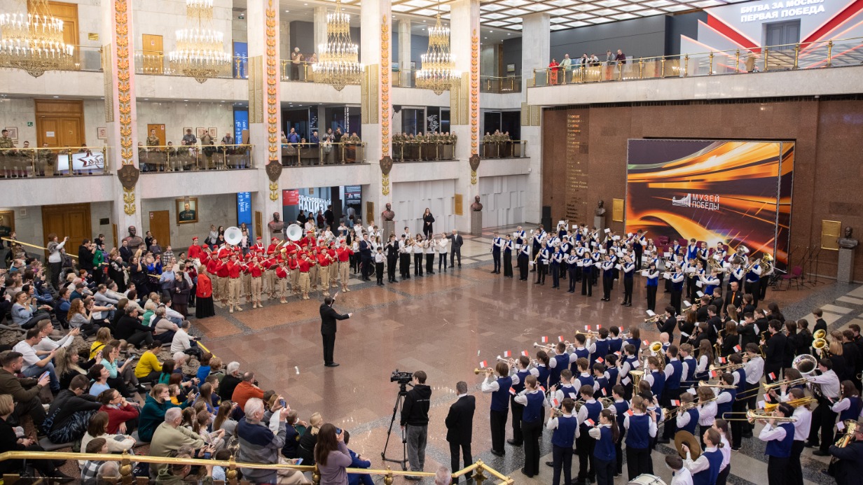 Более 600 юных артистов представили музыкальную программу в Музее Победы