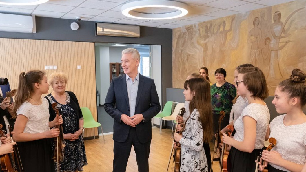 Собянин: Создали уникальную систему обучения и продвижения молодых музыкантов