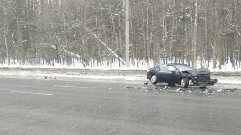 Появились подробности ДТП с участием нескольких машин на 101-м километре МКАД