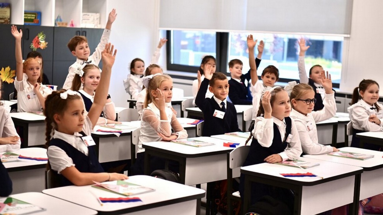 Открытие нового здания школы № 1579 в районе Москворечье-Сабурово оценили не только взрослые, но и ребята