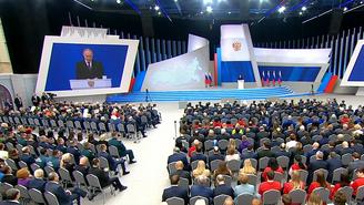 Путин побил рекорд по длительности выступления с посланием Федеральному собранию