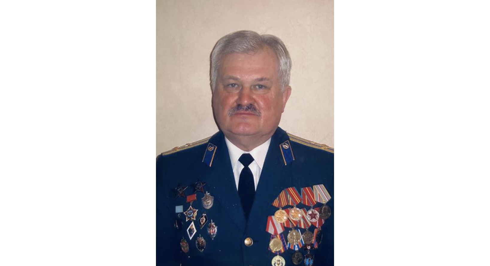 Ветеран общественной ветеранской организации УФСБ России по городу Москве и Московской области Валерий Бодряшов