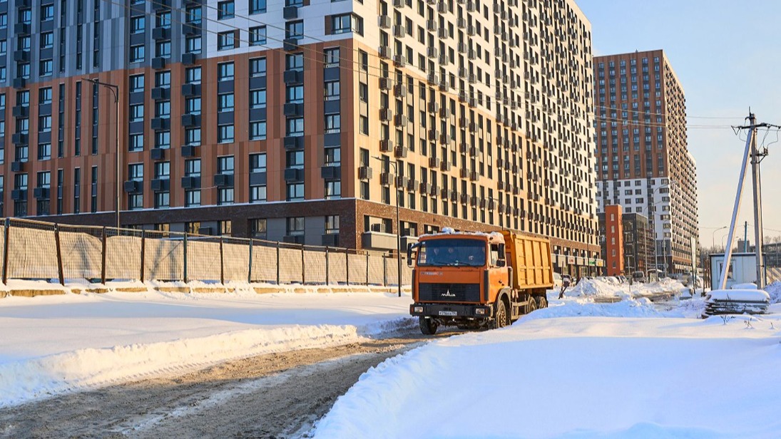 Новый участок дороги в поселении Московский достроят до конца года