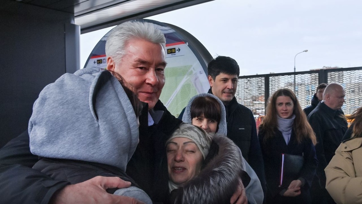 Собянин рассказал о завершении строительства городского вокзала Лианозово МЦД-1 