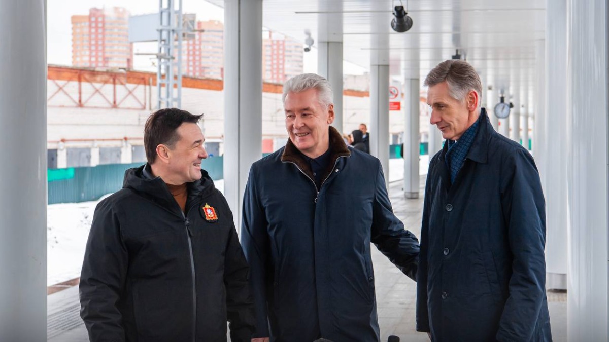 Собянин: Железнодорожная, Курская, Нижегородская — самые популярные станции D4