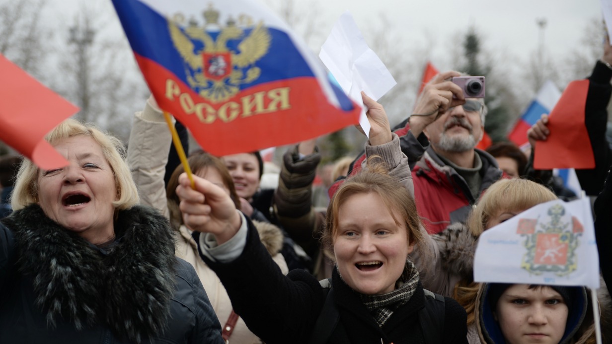 Так встретили крымчане известие о результатах референдума