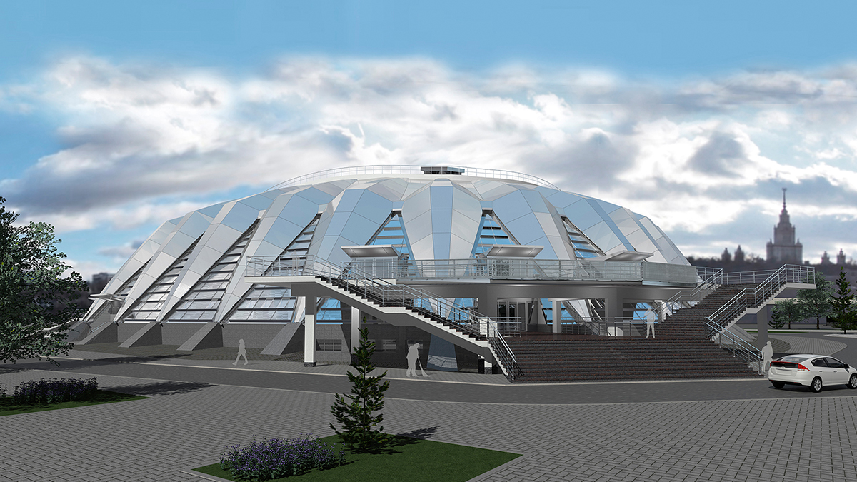 Собянин рассказал о масштабной модернизации спортзала «Дружба» в «Лужниках»