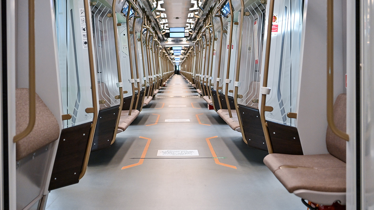 Поезд «Москва-2024» с зарядками Type-C выйдет на Замоскворецкую линию метро