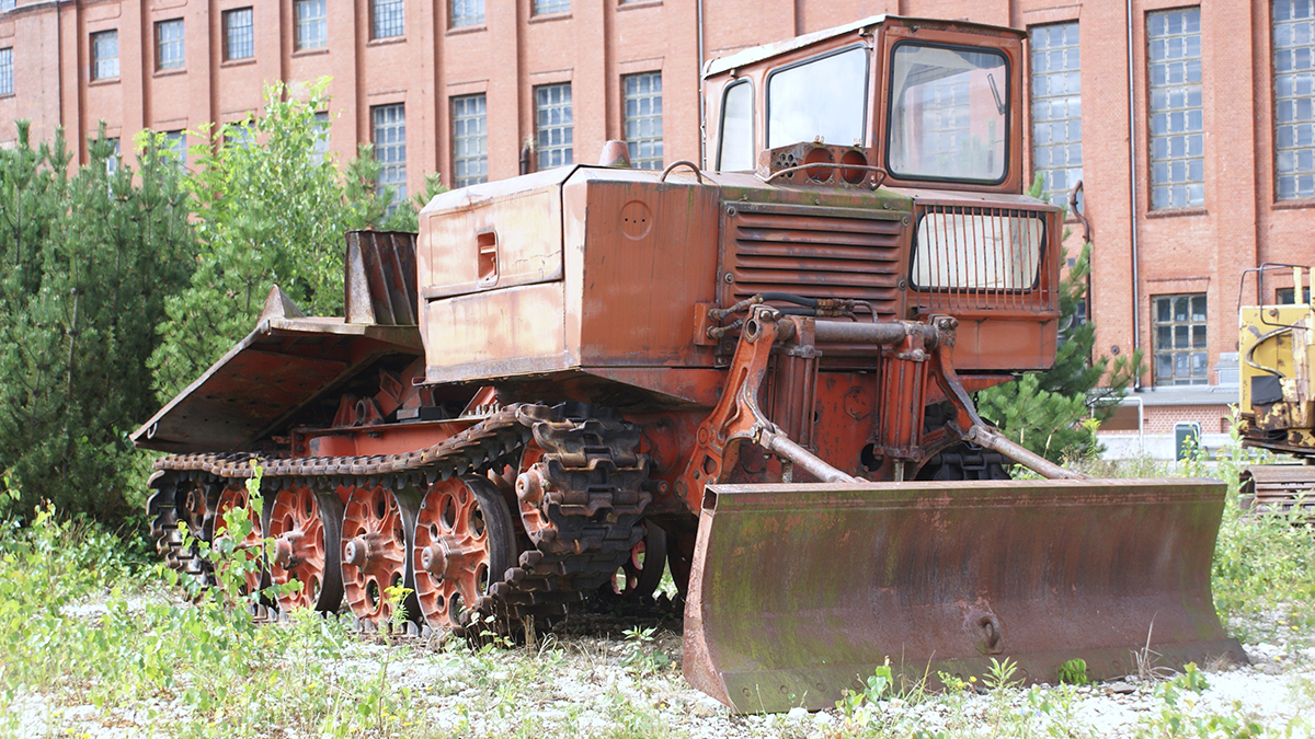 Трактор с зенитной пушкой АЗП-57 заметили в зоне спецоперации