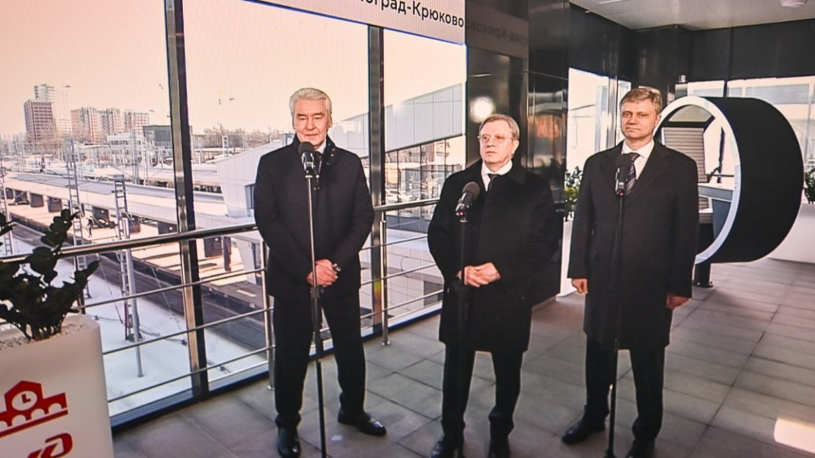 Собянин доложил Путину о начале строительства московского участка ВСМ 