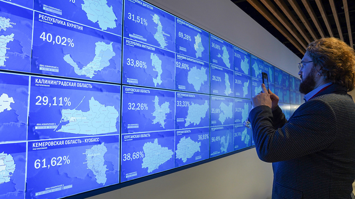 Явка избирателей на выборы президента России превысила 70 процентов