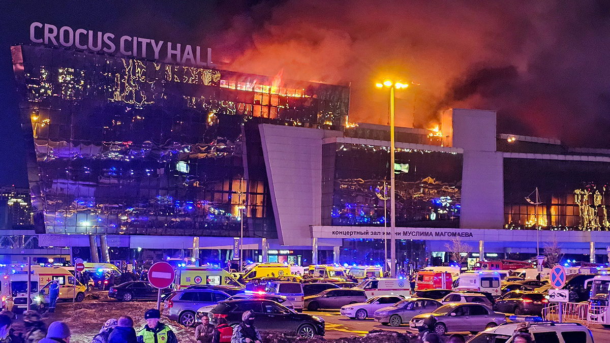 СМИ: Пожар в «Крокус Сити Холле» локализовали