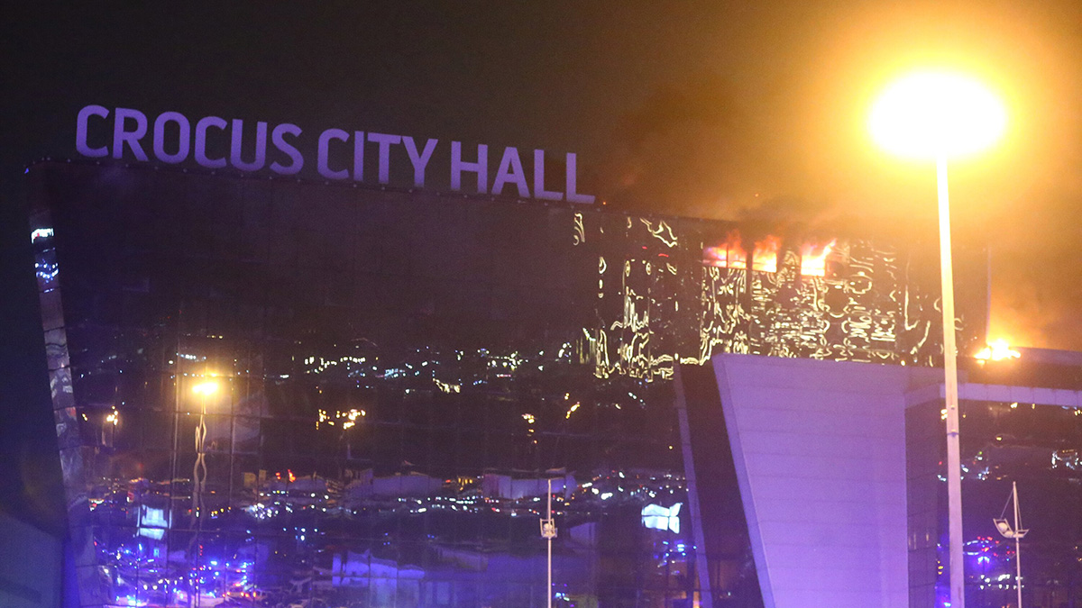 Телебашни в регионах РФ изменят подсветку в связи с терактом в Москве