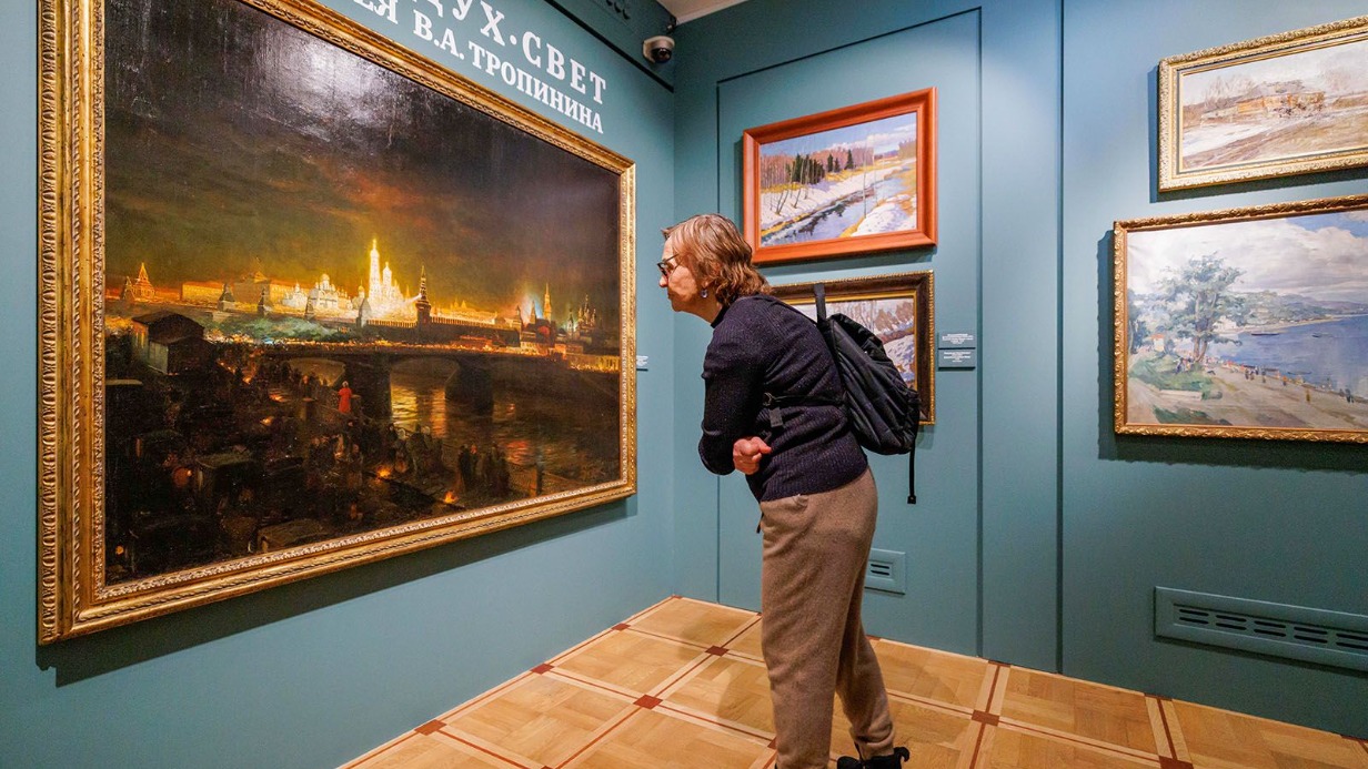 Посвященная русской пейзажной традиции выставка открылась в Музее В. А. Тропинина