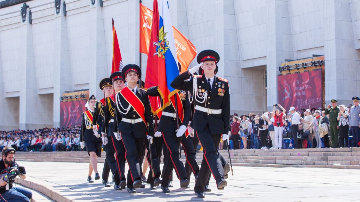 Городской смотр строя и песни пройдет у Музея Победы 1 апреля