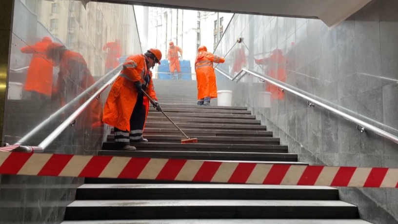 Подземные и надземные переходы в Москве приведут в порядок после зимы